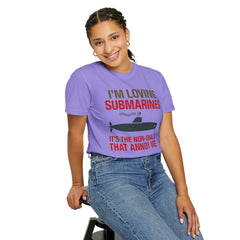Submarine Lover Nautical Tee, Graphic Submarine Shirt | Summer Casual