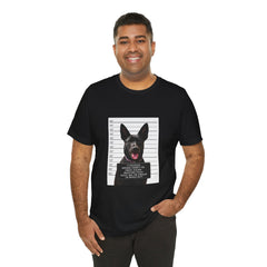 K9 Mugshot Personalized with your Dog T-Shirt