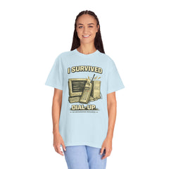I Survived Dial-Up Vintage Tech T-Shirt