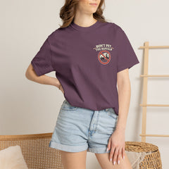 Wyoming Funny Roadtrip T-Shirt — "Three Things You Don’t Do in Wyoming" Adventure Tee