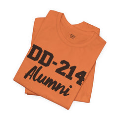 DD-214 Alumni Tee — Military Service Veteran Tribute T-Shirt