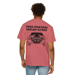 Ford Mustang Shelby GT500 Unisex T-Shirt - Classic Car Enthusiast Comfort Colors Garment Dyed Tee