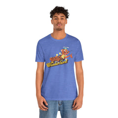 Willy's Wonderland Unisex Tee, Fun Graphic Tee, Casual Shirt, Gift for Fans, Summer Outfit, Movie Inspired Apparel