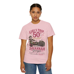 Savannah Girls' Trip 50th Birthday T-Shirt