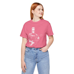Franken Stein Metal Bass Guitarist - Unisex Jersey Short Sleeve Tee