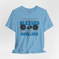 Stressed Blessed Volleyball Obsessed Shirt,Unisex Tee,graphic t shirt,gift for her,gift for him,volleyball team,playergift,fangift,Coachgift