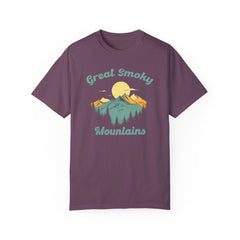Great Smoky National Park National Park Graphic, Comfort Colors Soft Relaxed Fit Unisex Garment-Dyed T-shirt