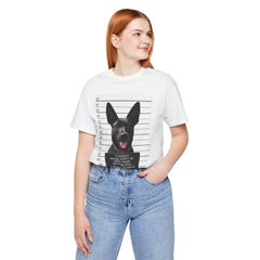 K9 Mugshot Personalized with your Dog T-Shirt