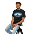 Jaws Movie  Influenced shark fin quote Mural Graphic - Unisex Comfort Colors Shirt