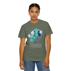 Elephants Graphic  Garment-Dyed T-shirt