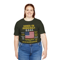 Hands-On Democracy Graphic Tee - Unisex
