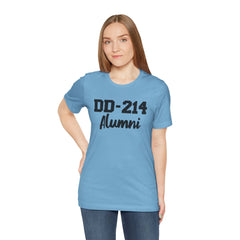 DD-214 Alumni Tee — Military Service Veteran Tribute T-Shirt