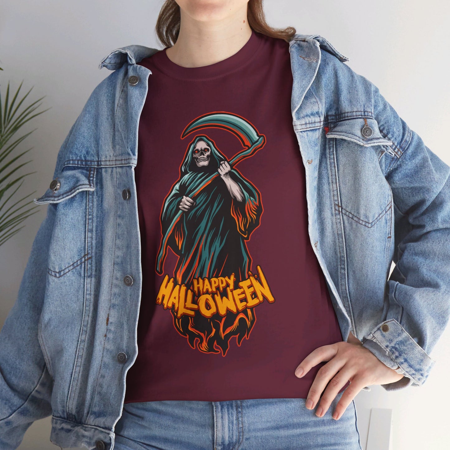 Grim Reaper - Graphic Unisex Heavy Cotton Tee