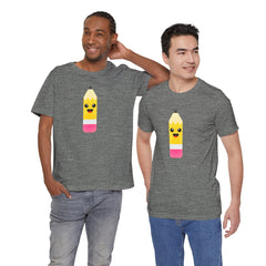 Emoji TEACHER PENCIL- Graphic Unisex Jersey Short Sleeve Tee