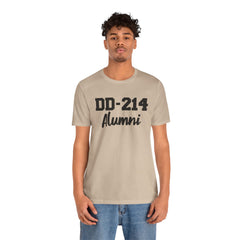 DD-214 Alumni Tee — Military Service Veteran Tribute T-Shirt
