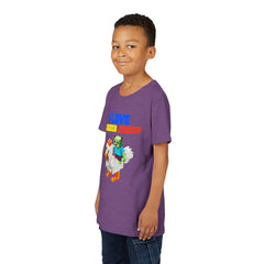 Youth I Love Chicken Jockey Tee - Fun Gamer T-Shirt for Kids