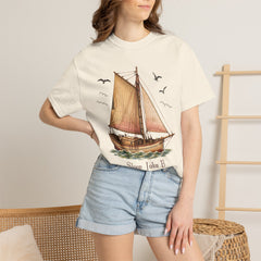 Sloop John B Sailboat T-Shirt — Vintage Nautical Tee