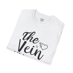 Phlebotomist - Unisex Softstyle T-Shirt | Medical Wear, Gift For Him, Scrubs Lover, Hospital Staff Gift, Gift For Him, Blood Draw, Lab Tech