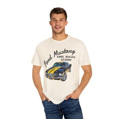 Retro Ford Mustang 1965 Shelby GT350H Unisex Comfort Colors Garment Dyed T-Shirt
