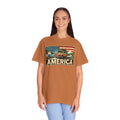 Ventura Highway Driving America Graphic Comfort Colors Unisex Garment Dyed T-shirt