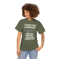 Funny United States Submarine Multilingual T-Shirt