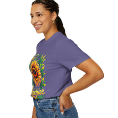Sunflower 'You Are My Sunshine' Cannabis Graphic T-Shirt