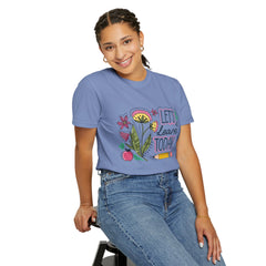 Floral Teacher T-Shirt - Comfort Colors Soft