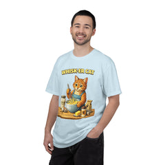 Whisker Cat Baking T-Shirt — Cute Cat Chef Graphic Tee