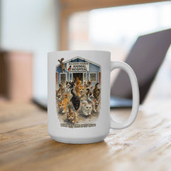Who Let The Cats Out Baldwin Harbor Animal Hospital Ceramic Mug – (11oz/15oz)