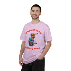 Tropical Beats Graphic T-Shirt — Feathery Feats Design