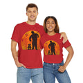 HAUNTED HOUSE ZOMBIE! Graphic Unisex Heavy Cotton Tee