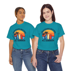 Summer Vibes Tee - Fun Casual Wear for Beach Lovers, Humor Tee, Gift for Surfing Enthusiasts, Summer Fashion