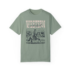 Vintage Style Cowboy Graphic Shirt - Stylish T Shirt