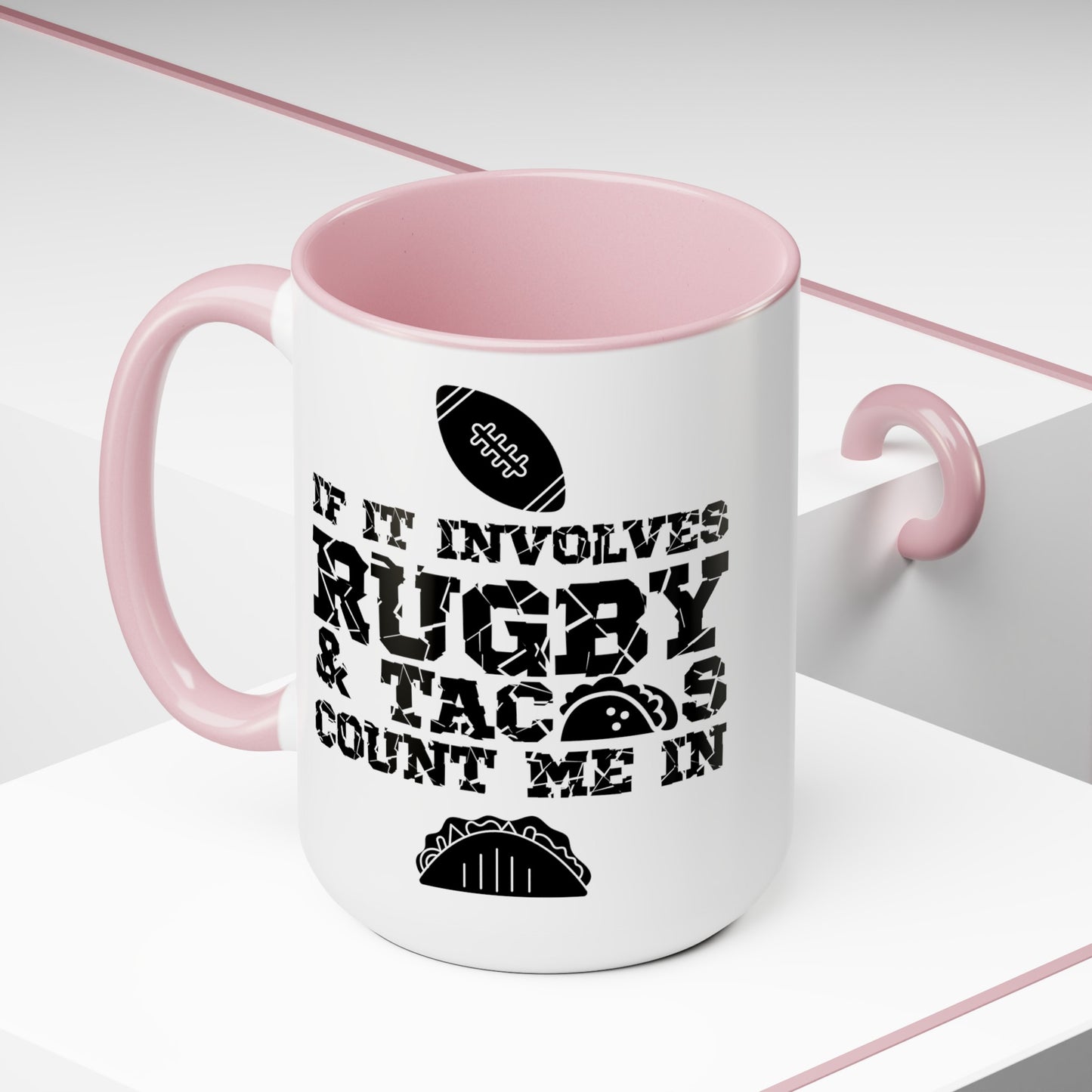 Funny RUGBY Ceramic 15oz Mug