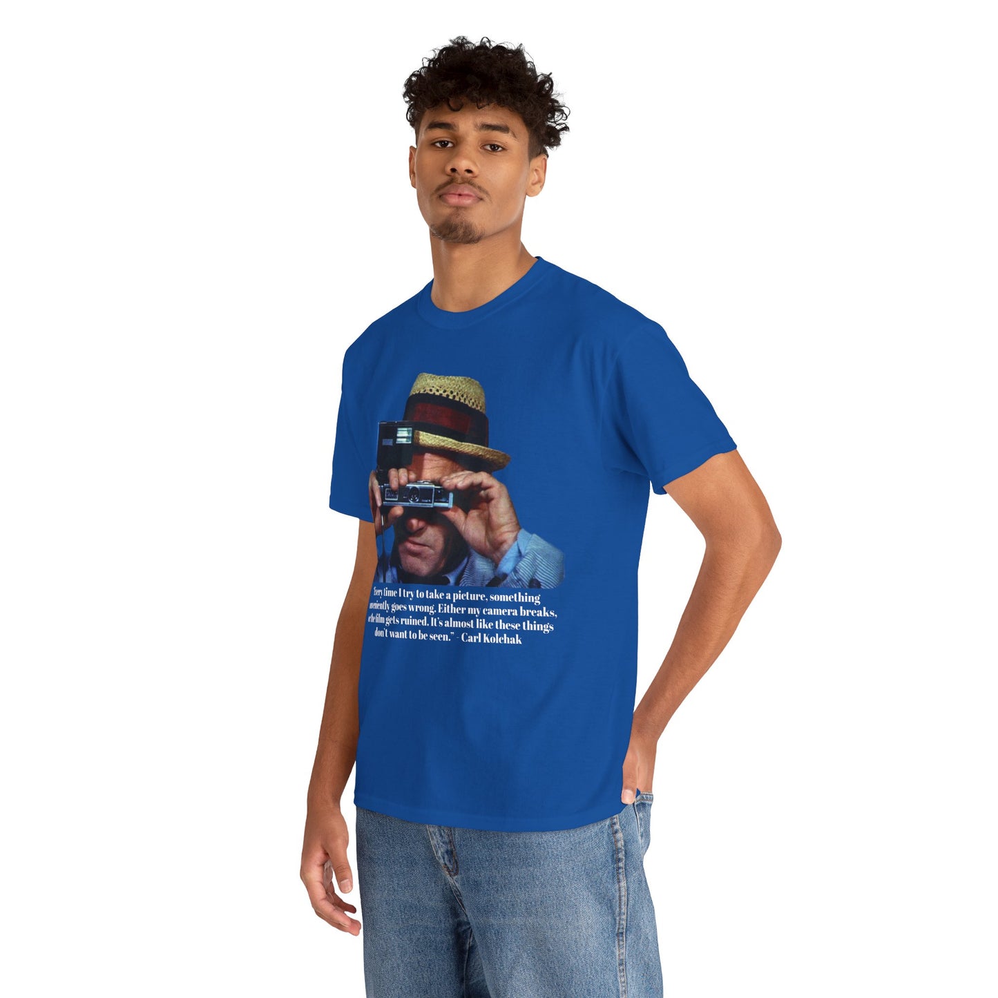 The Night Stalker Carl Kolchak Quote - Graphic Unisex Heavy Cotton Tee