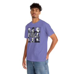The Brainy Bunch Tee — Vintage Scientist Portraits Graphic T-Shirt