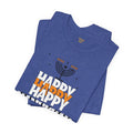 Happy Hanukkah Menorah - Unisex Jersey Short Sleeve Tee