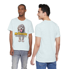 My Therapist Has A Wet Nose Personalized with your dog(s) image T-Shirt