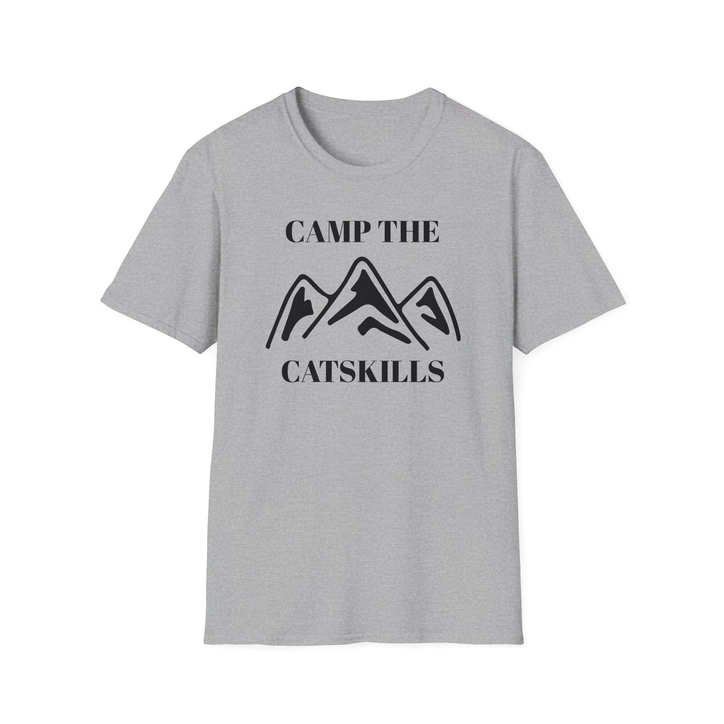 Camp The Catskillsi Unisex Softstyle T-Shirt  Catskill Mountains New York