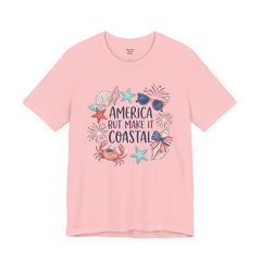 Coastal Fourth of July Tee – "America But Make It Coastal" Graphic T-Shirt