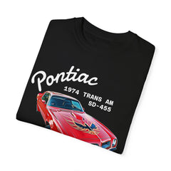 Retro Pontiac 1974 Trans Am SD-455 Unisex Comfort Colors Garment Dyed T-Shirt