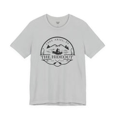 The Hideout Lake Ariel Tee — Vintage Lakeside Cabin T-Shirt