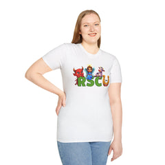 Russell Sage College Mascots Unisex T-Shirt - Personalize your shirt with your grad year by entering it in the notes field before you hit the checkout button