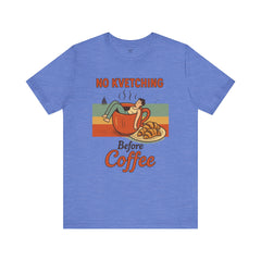 Cozy Coffee Lover Tee, No Kvetching Before Coffee Shirt, Funny Gift for Coffee Enthusiasts, Unisex Casual Apparel, Perfect for [...]