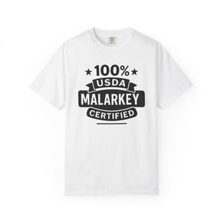100% USDA Malarkey Certified T-Shirt, Funny Tee, Gift for Farmers,...