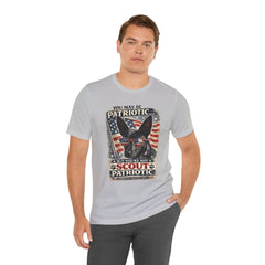Personalized with your Dogs name and image Patriotic Dog T-Shirt