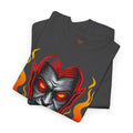 Flaming Fire Vampire - Graphic Unisex Heavy Cotton Tee