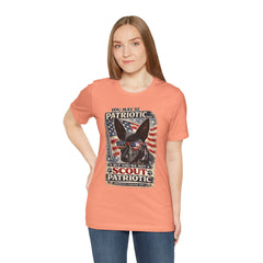 Personalized with your Dogs name and image Patriotic Dog T-Shirt