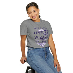 Level 37 Wizard T-Shirt — "Not a Nerd" THAC0 Survivor D&D Gamer Tee