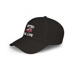 Vetted For Life Hat — Vintage Red Car Baseball Cap
